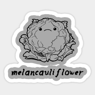 Melondrama: Melancauliflower Sticker
